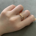 Tiffany Atlas X Cubic Zirconia Ring