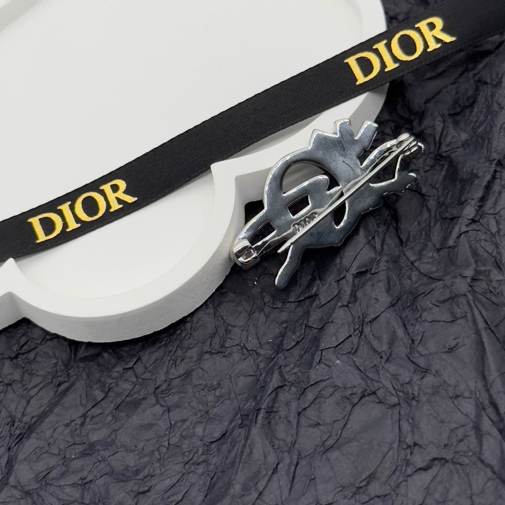 Dior CD Brooch 172870