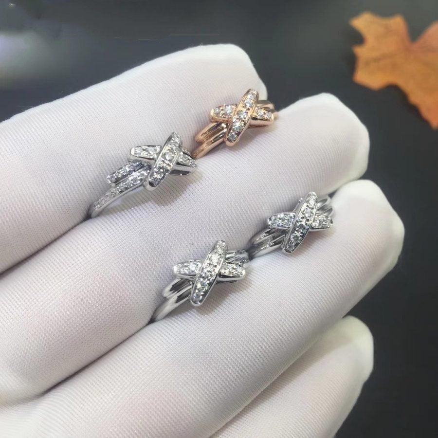 Chaumet Jeux de Silver Cubic Zirconia Ring